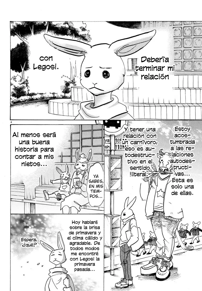 Beastars capítulo 120, página 4