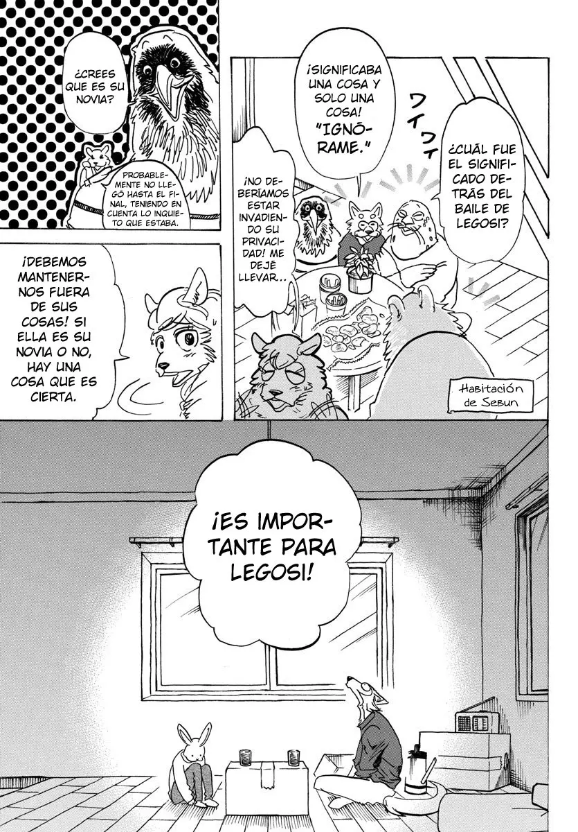 Beastars capítulo 121, página 5