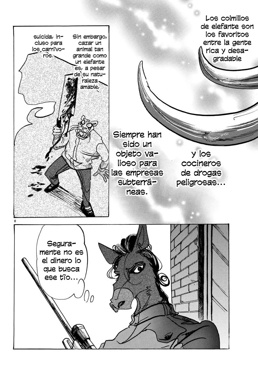 Beastars capítulo 124, página 10