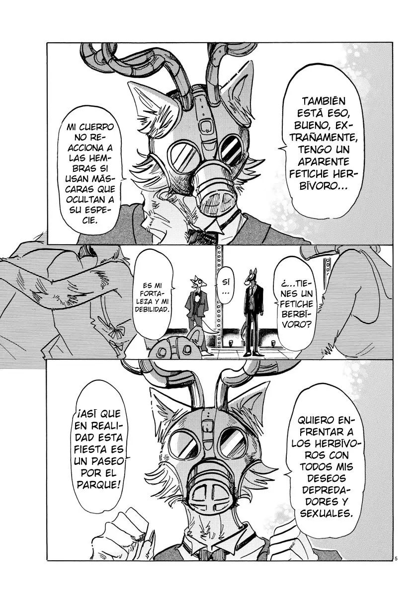 Beastars capítulo 128, página 8