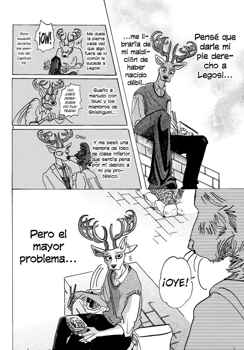 Beastars capítulo 130, página 10