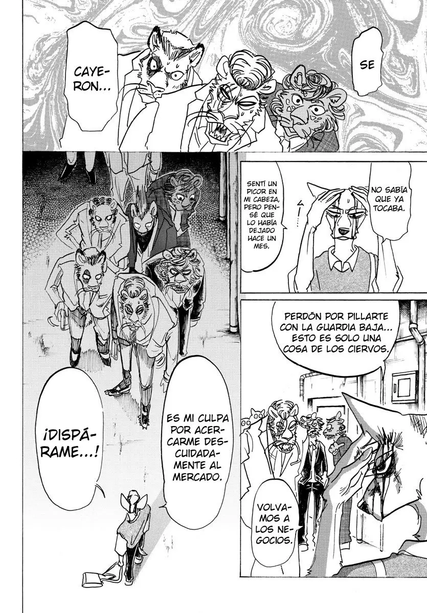 Beastars capítulo 131, página 8