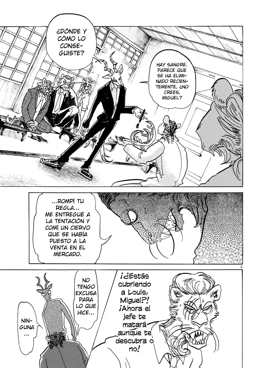 Beastars capítulo 132, página 7