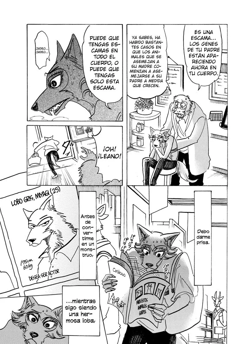 Beastars capítulo 133, página 17