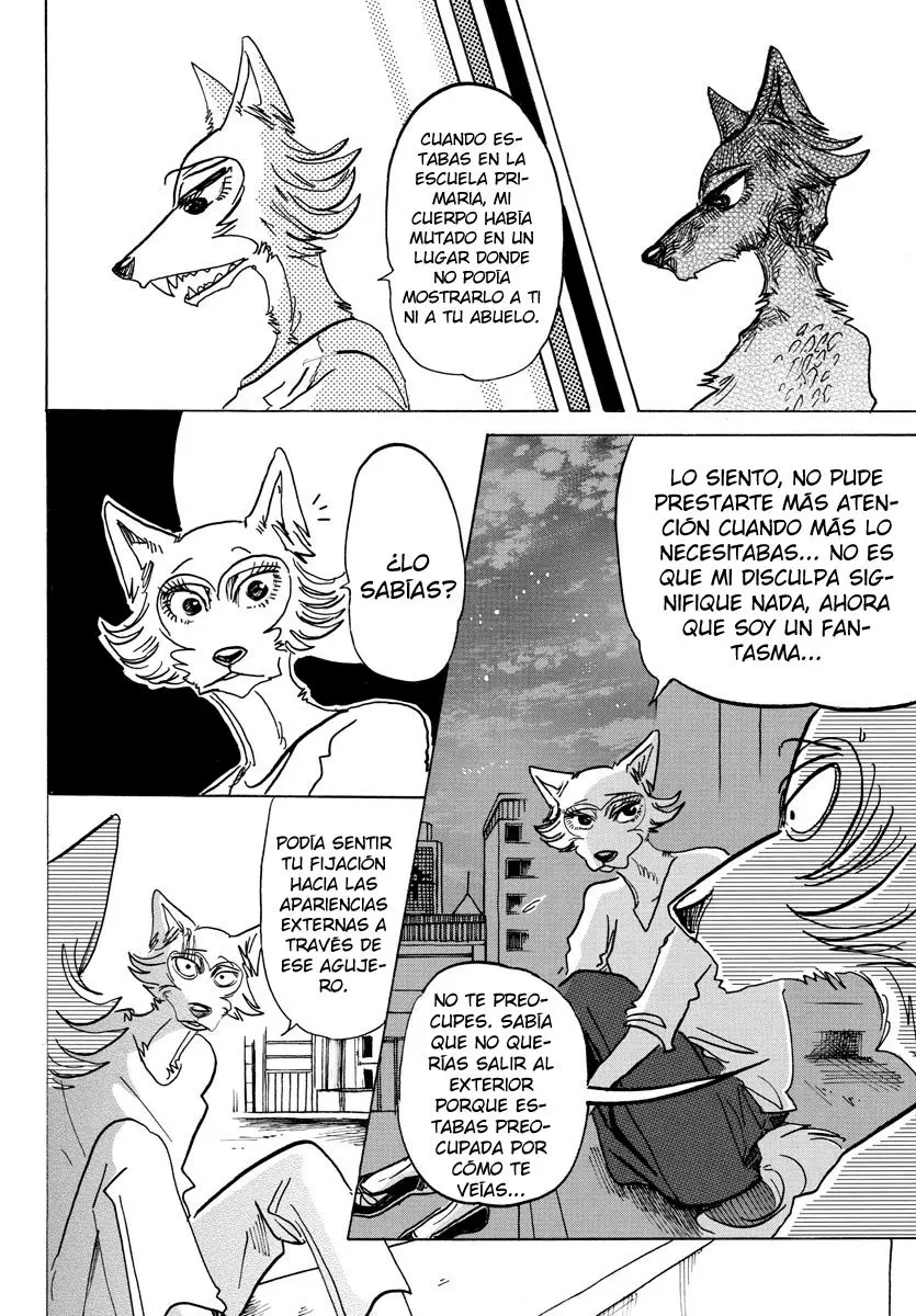 Beastars capítulo 134, página 8