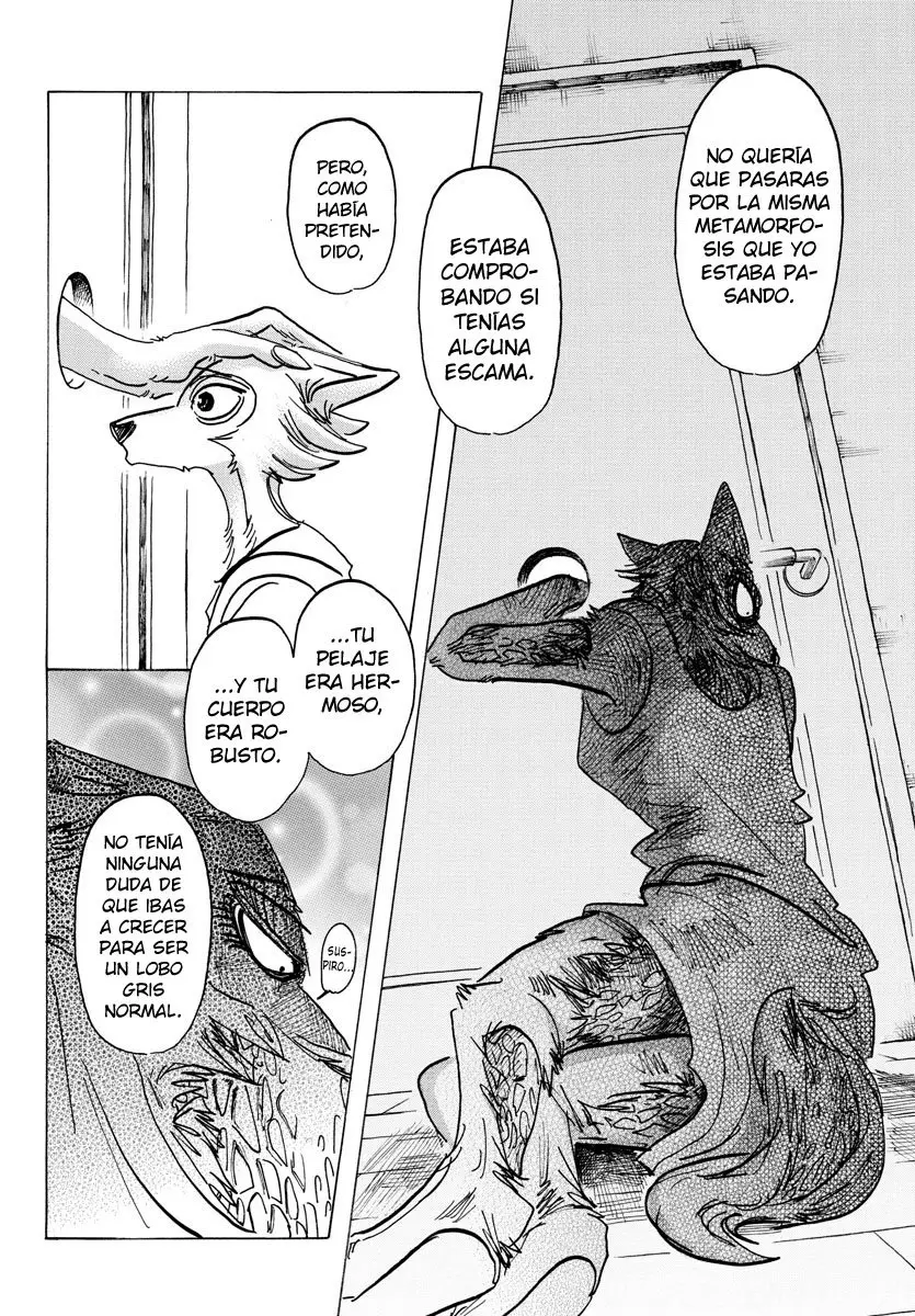 Beastars capítulo 134, página 10