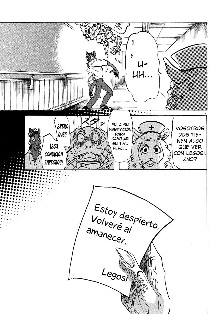 Beastars capítulo 135, página 9