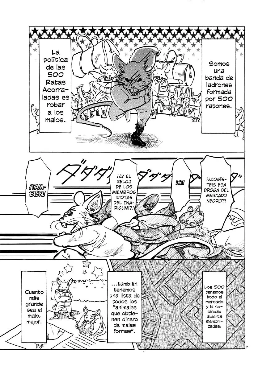 Beastars capítulo 138, página 8
