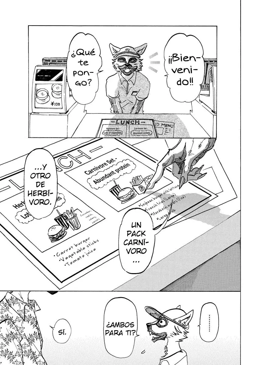 Beastars capítulo 139, página 4