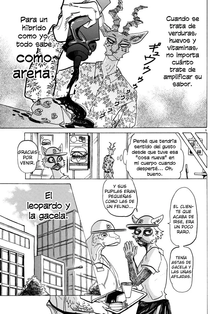 Beastars capítulo 139, página 8