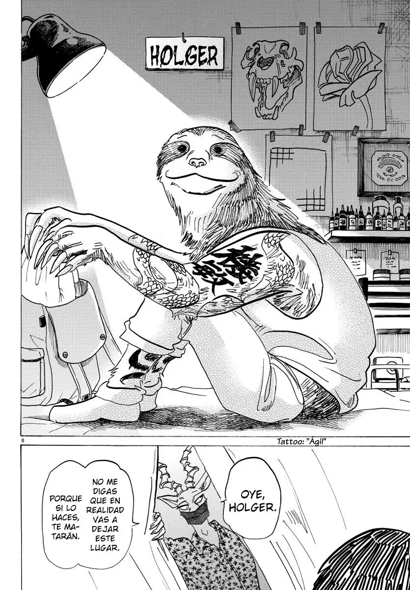 Beastars capítulo 139, página 11
