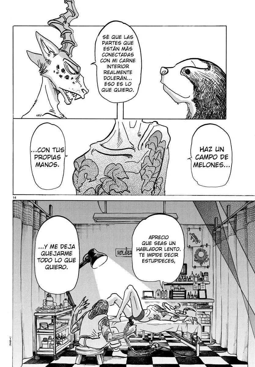 Beastars capítulo 139, página 16