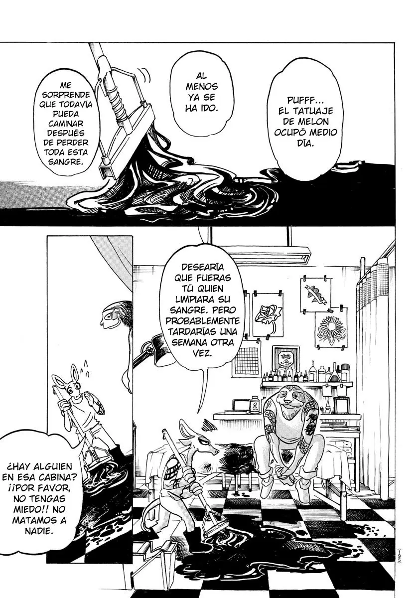 Beastars capítulo 139, página 19