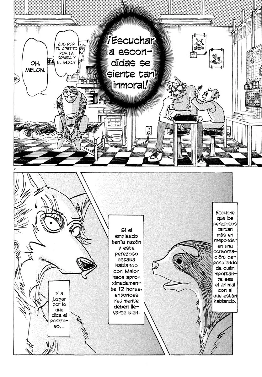 Beastars capítulo 140, página 4