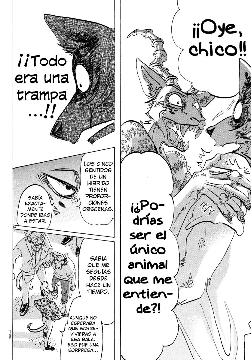Beastars capítulo 140, página 15