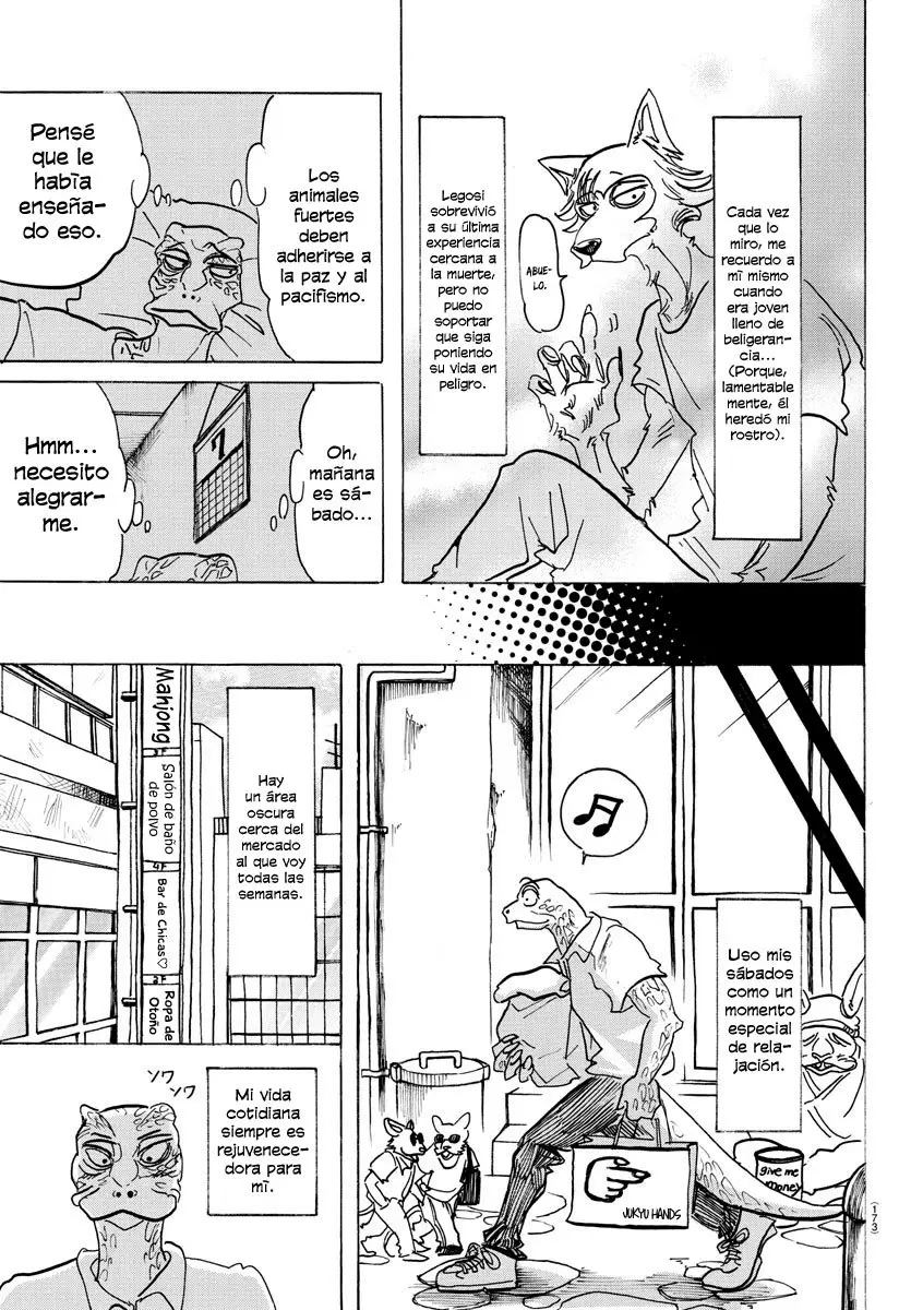 Beastars capítulo 142, página 8