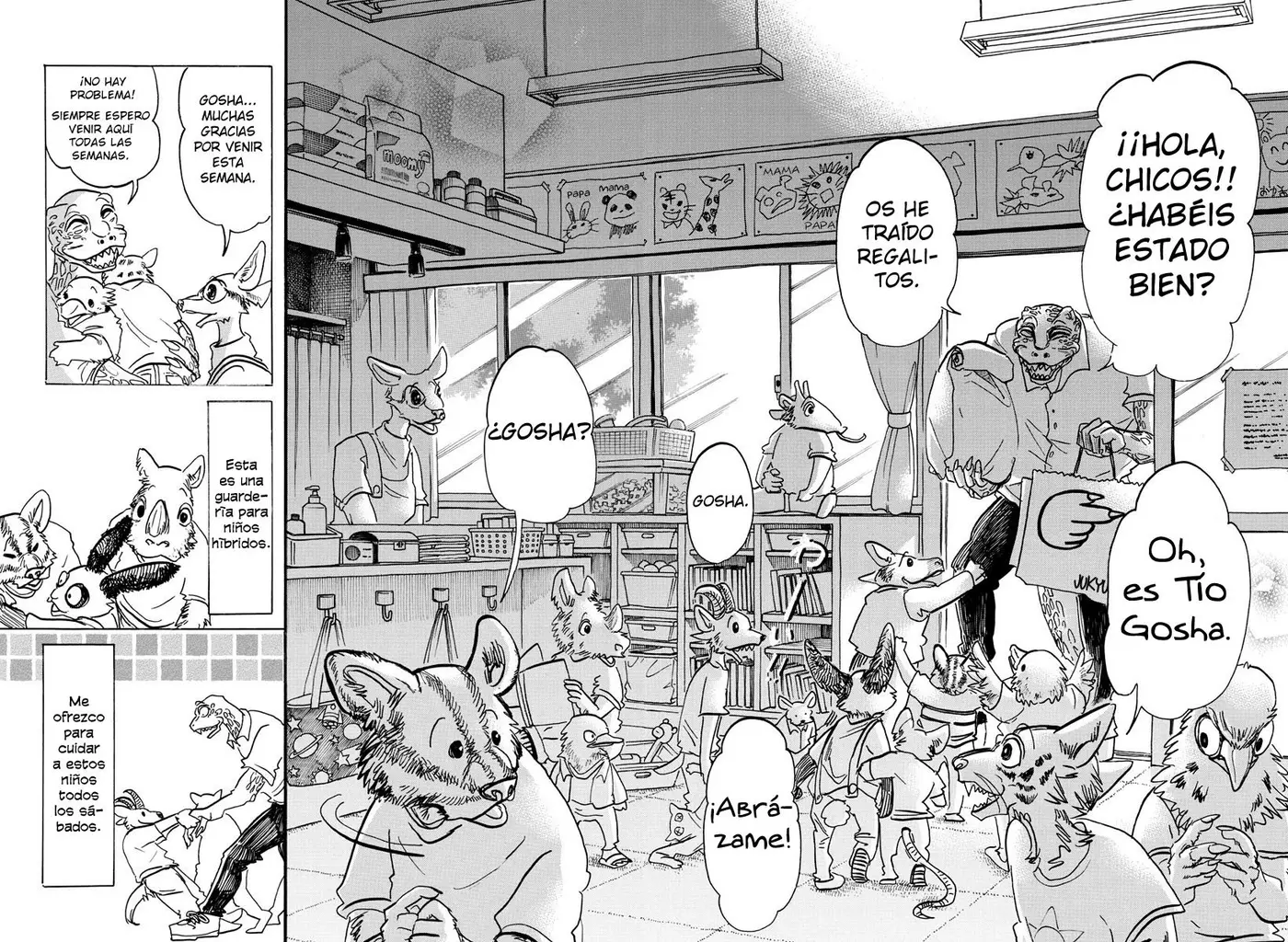 Beastars capítulo 142, página 9