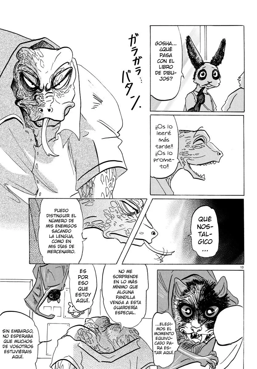 Beastars capítulo 142, página 15