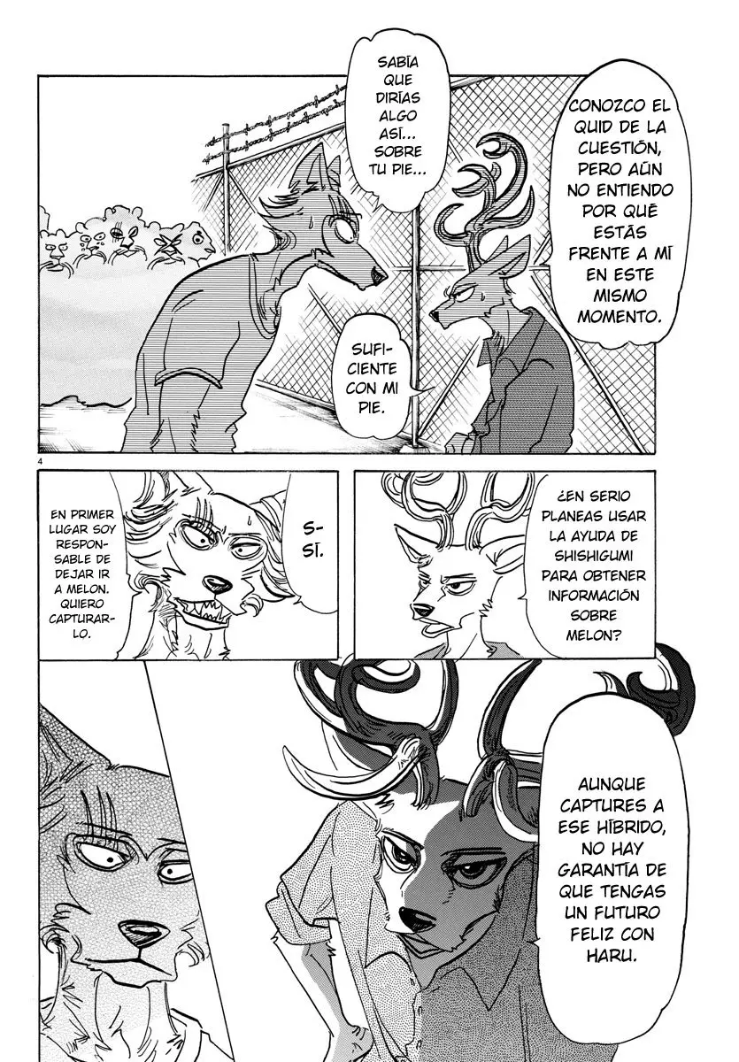 Beastars capítulo 144, página 5