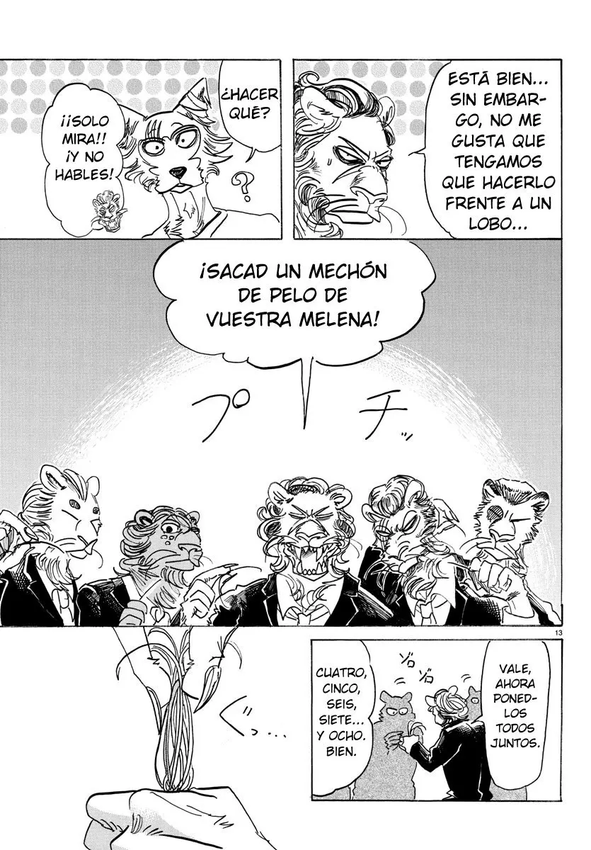 Beastars capítulo 144, página 14