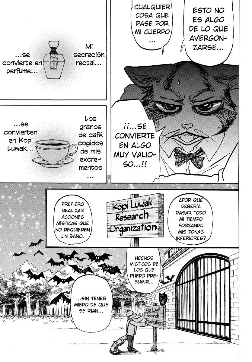Beastars capítulo 145, página 8