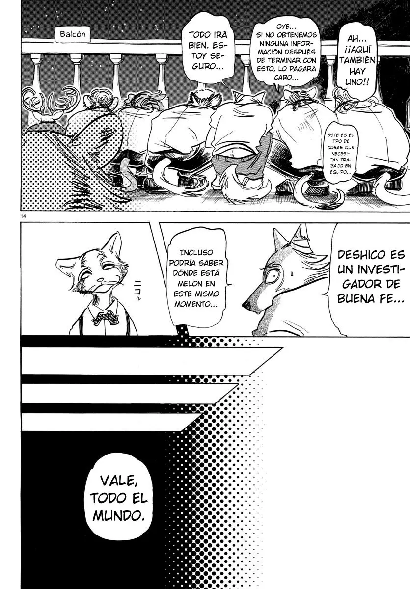 Beastars capítulo 145, página 17