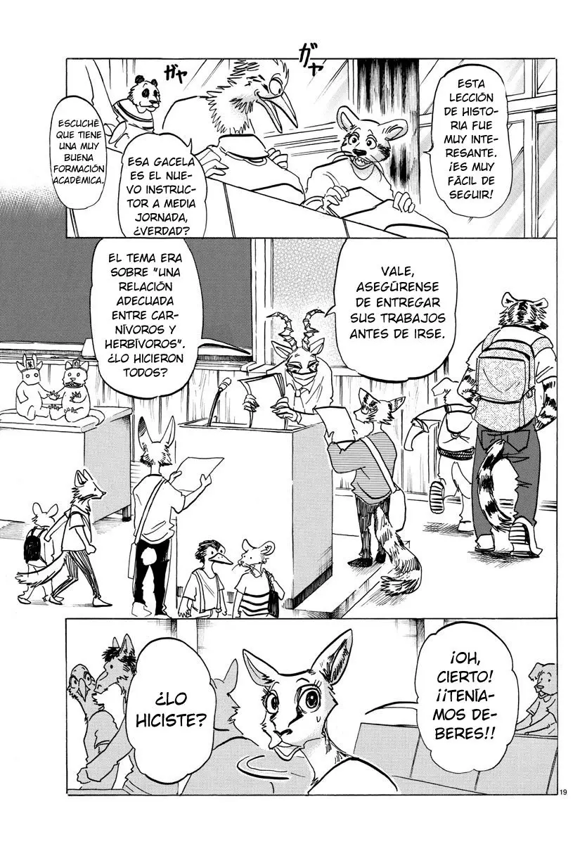 Beastars capítulo 145, página 22