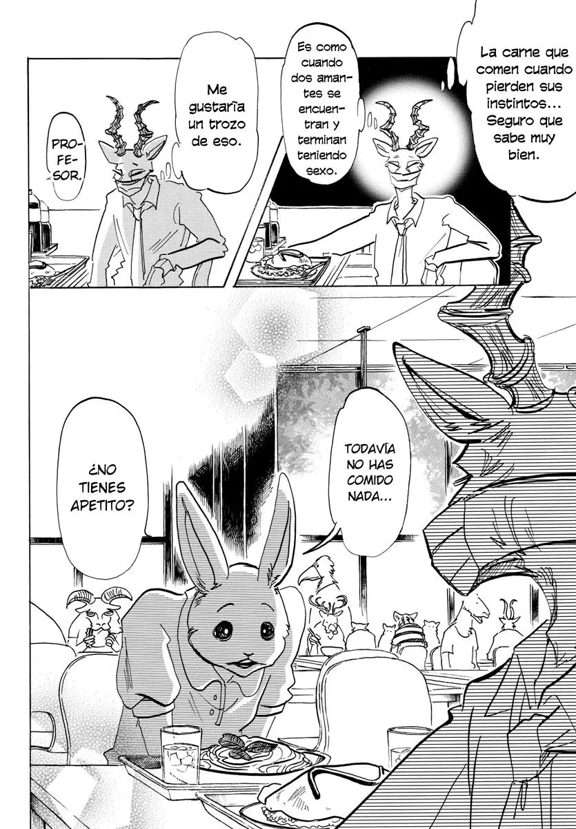 Beastars capítulo 146, página 8