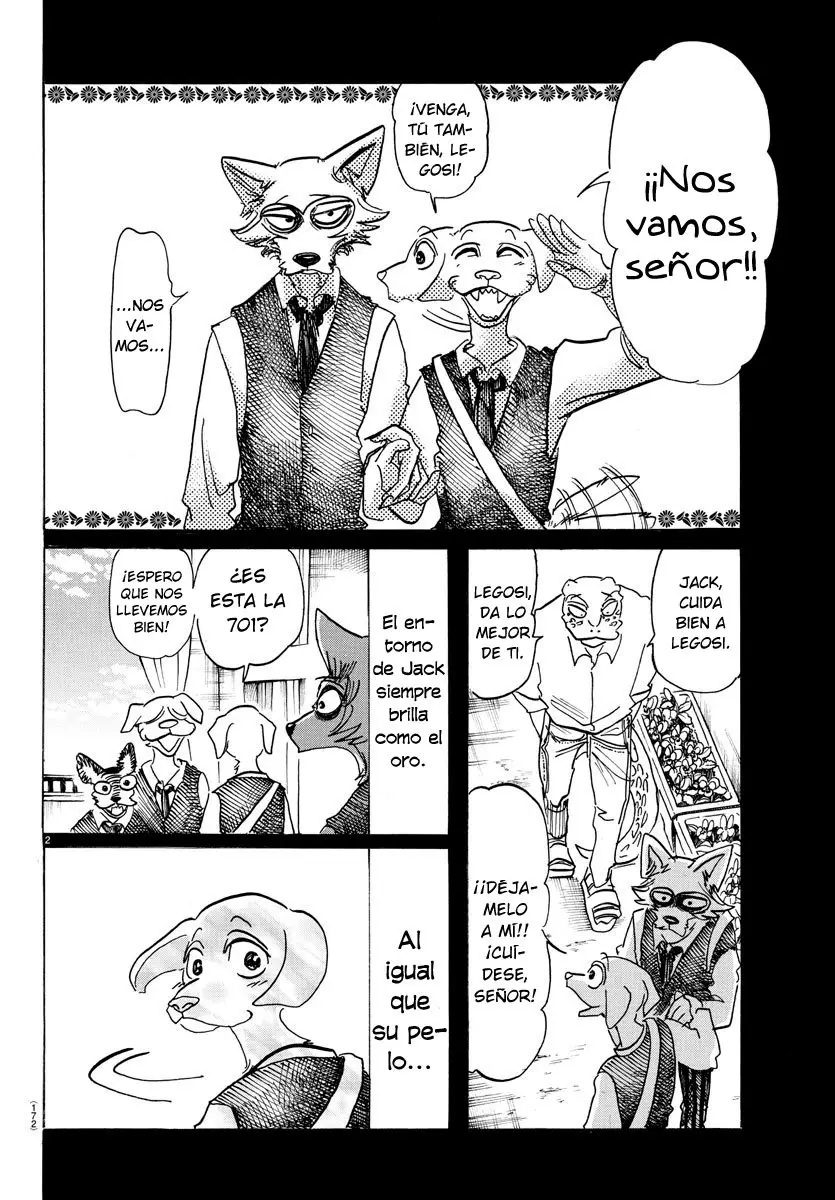 Beastars capítulo 152, página 4
