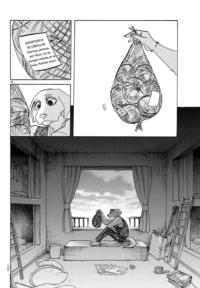 Beastars capítulo 152, página 21
