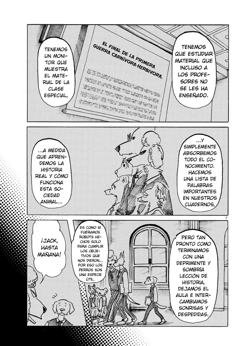 Beastars capítulo 153, página 8