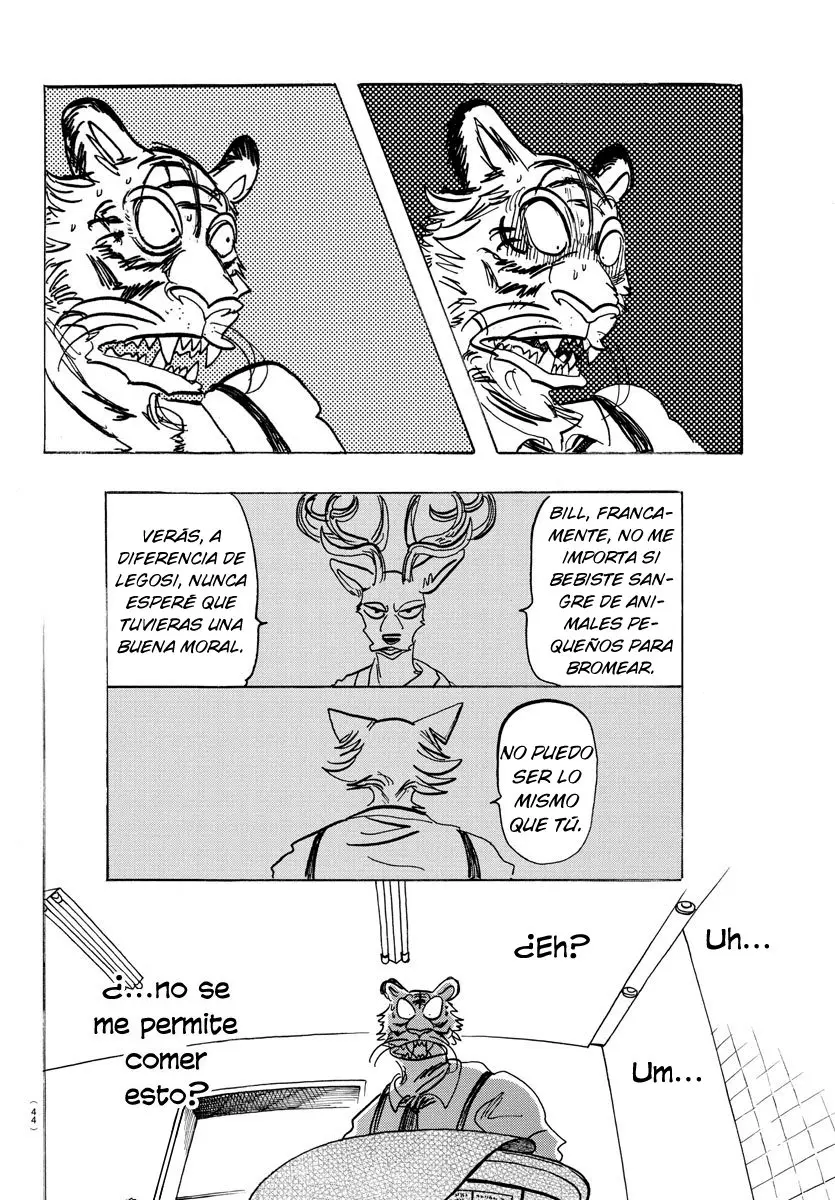Beastars capítulo 155, página 8
