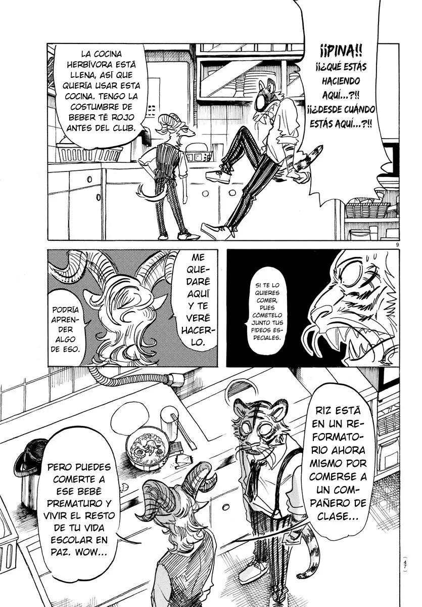 Beastars capítulo 155, página 11