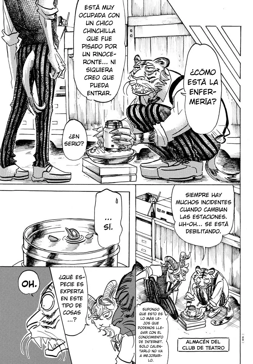 Beastars capítulo 155, página 13