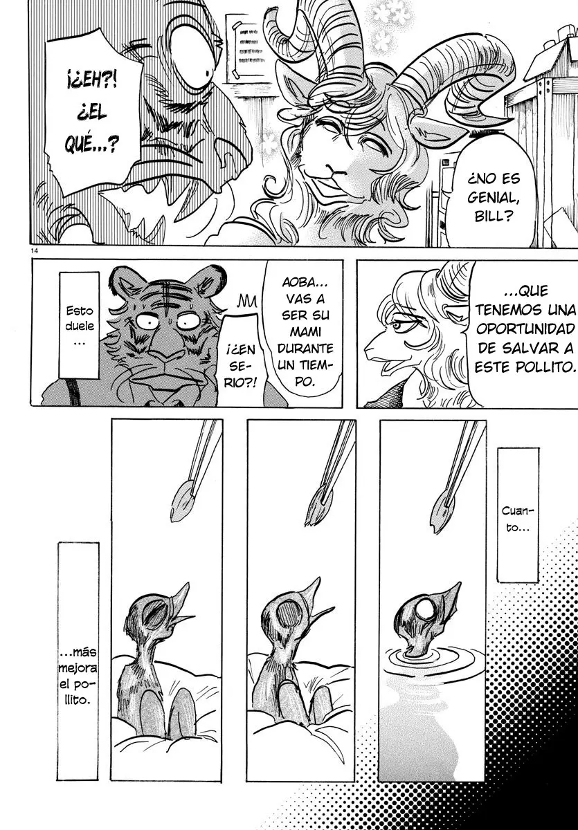 Beastars capítulo 155, página 15