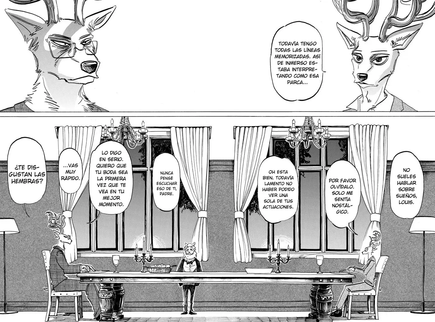 Beastars capítulo 157, página 5