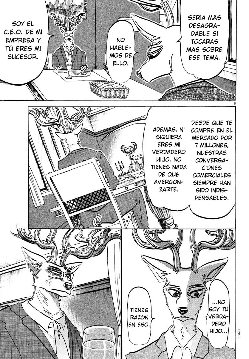 Beastars capítulo 157, página 7