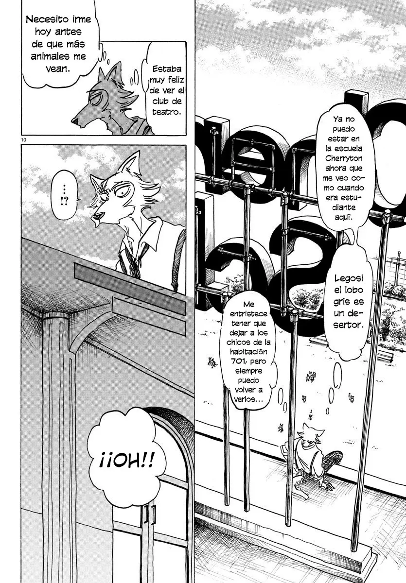 Beastars capítulo 157, página 12