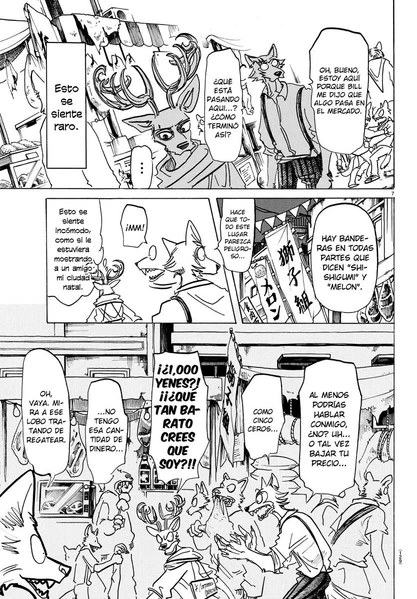 Beastars capítulo 158, página 10