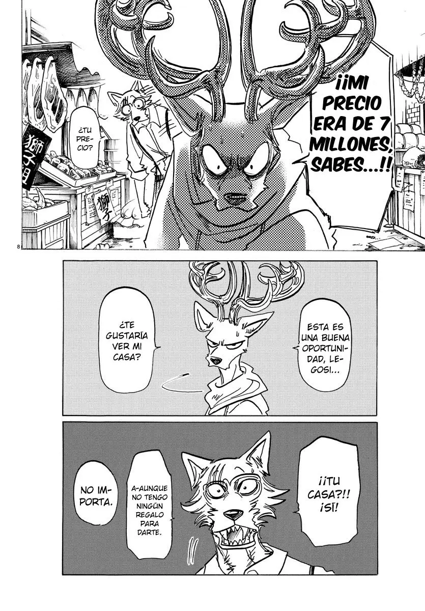 Beastars capítulo 158, página 11