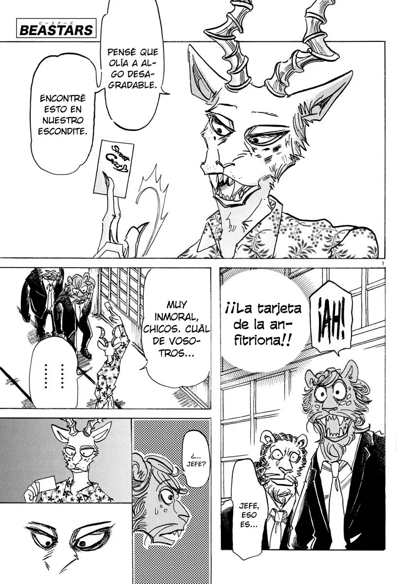 Beastars capítulo 162, página 3