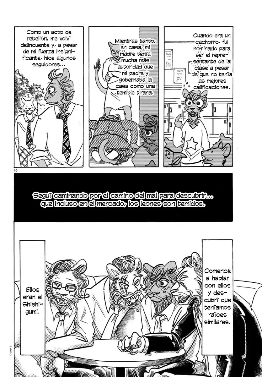 Beastars capítulo 163, página 12