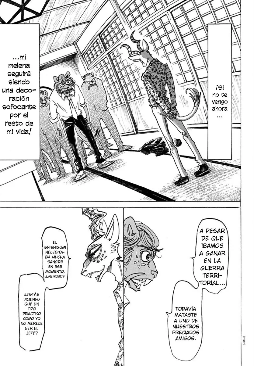 Beastars capítulo 163, página 15
