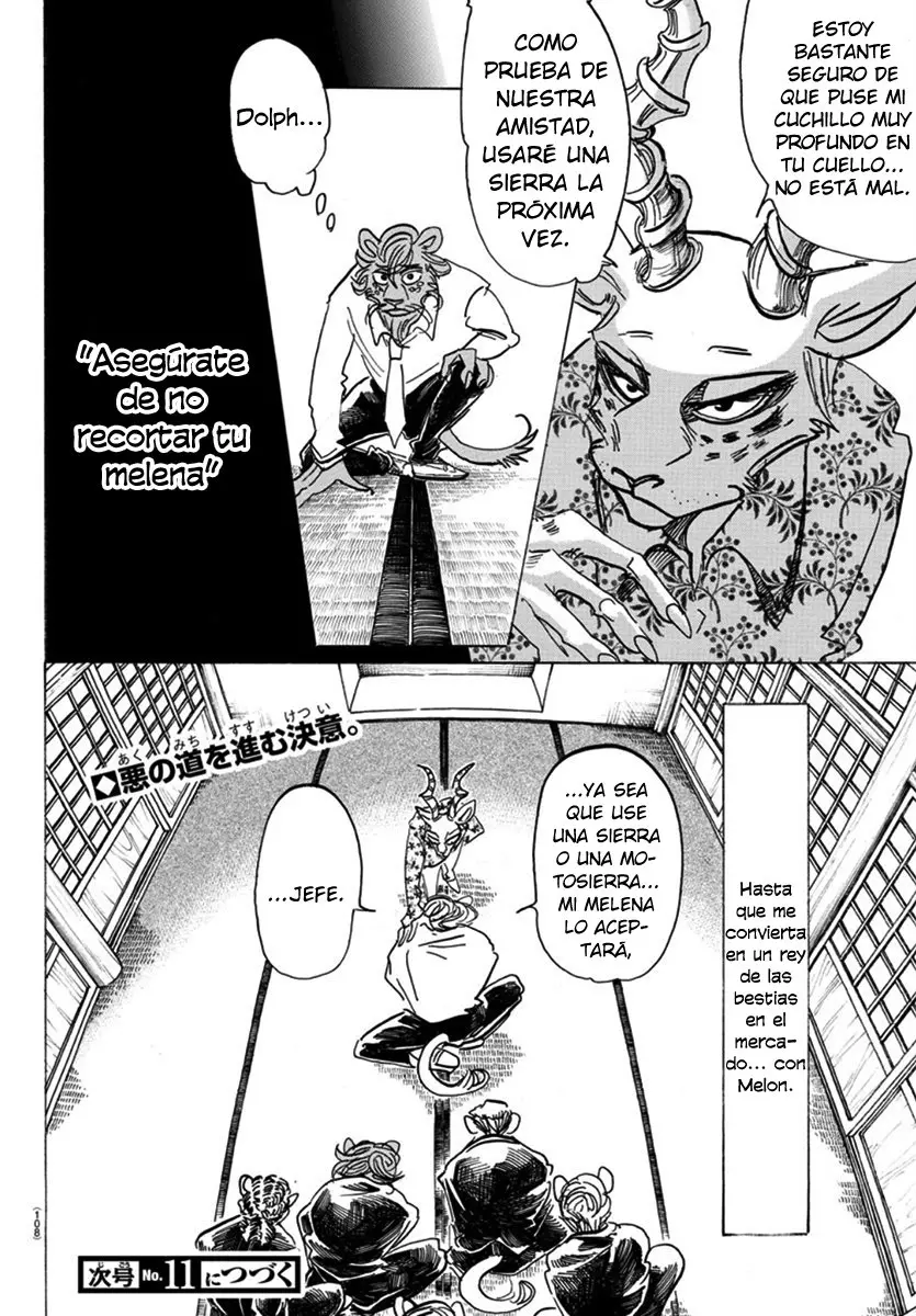 Beastars capítulo 163, página 21