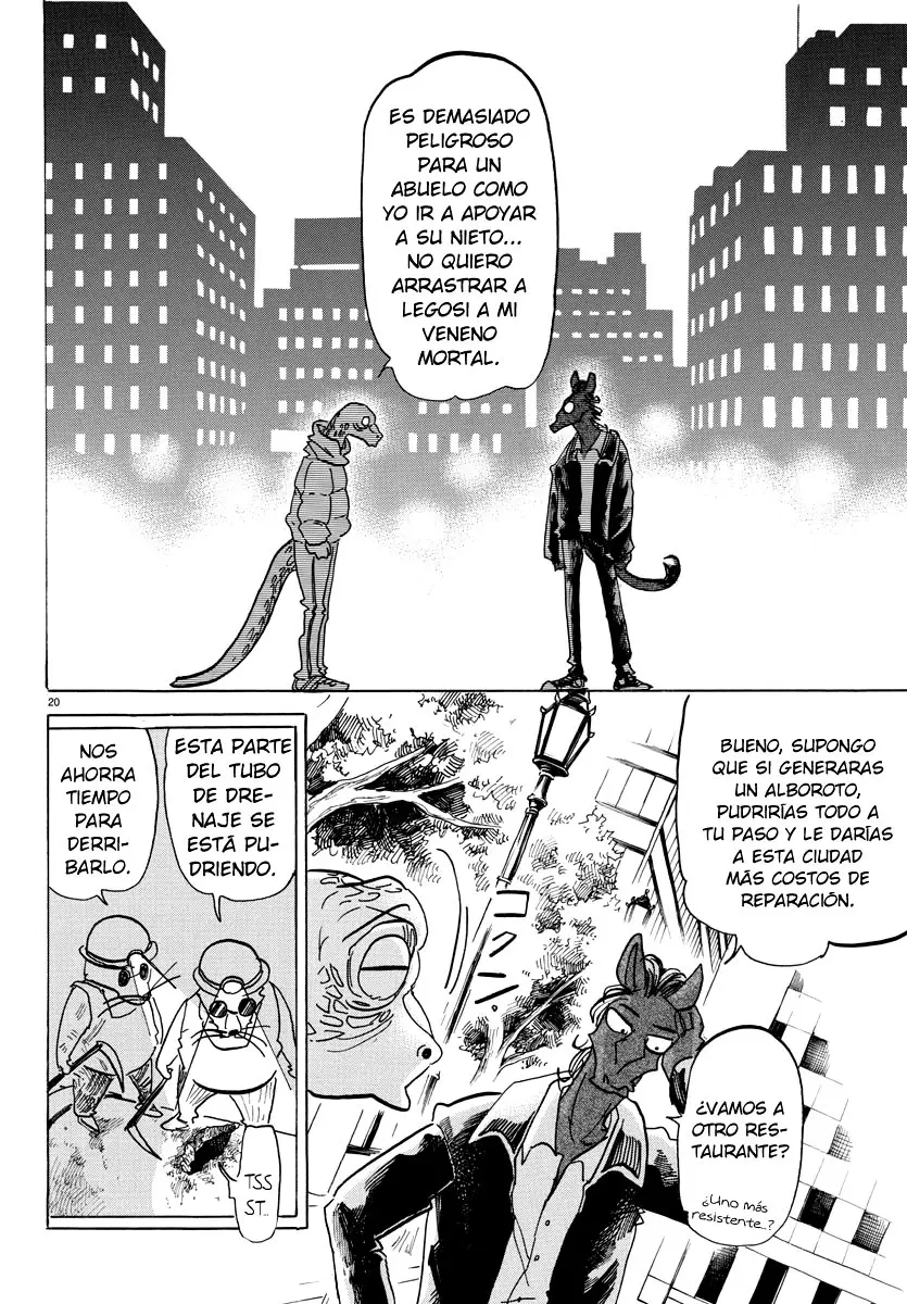 Beastars capítulo 164, página 21
