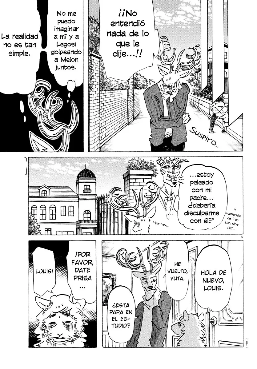 Beastars capítulo 165, página 7