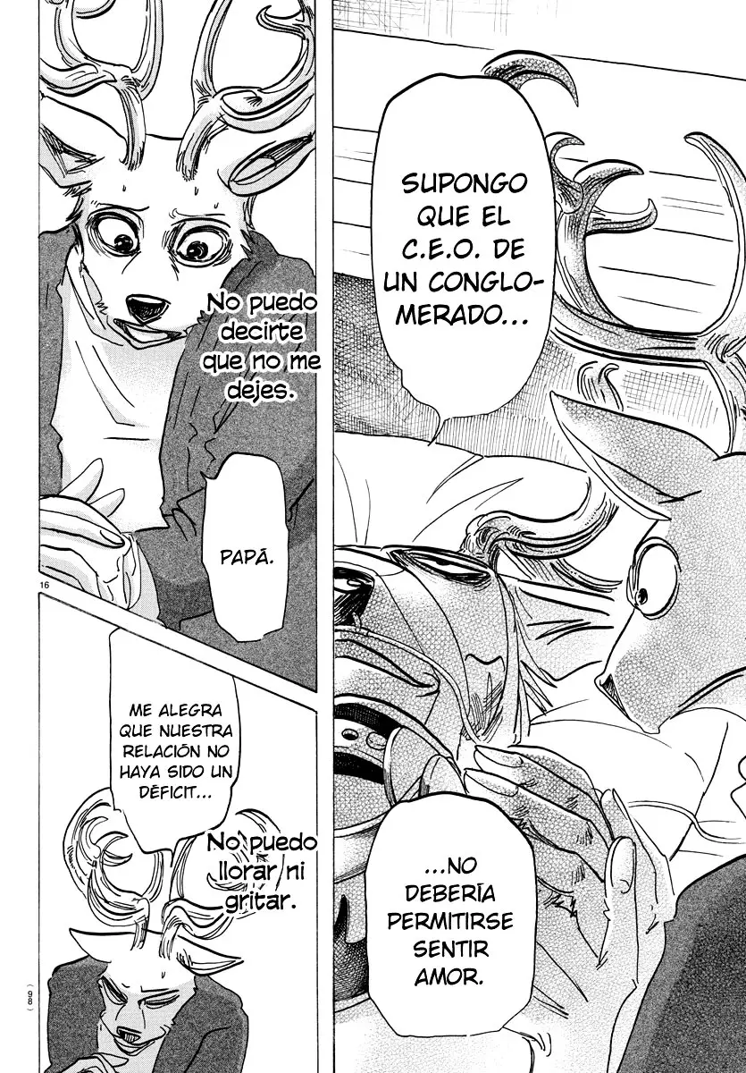 Beastars capítulo 165, página 17