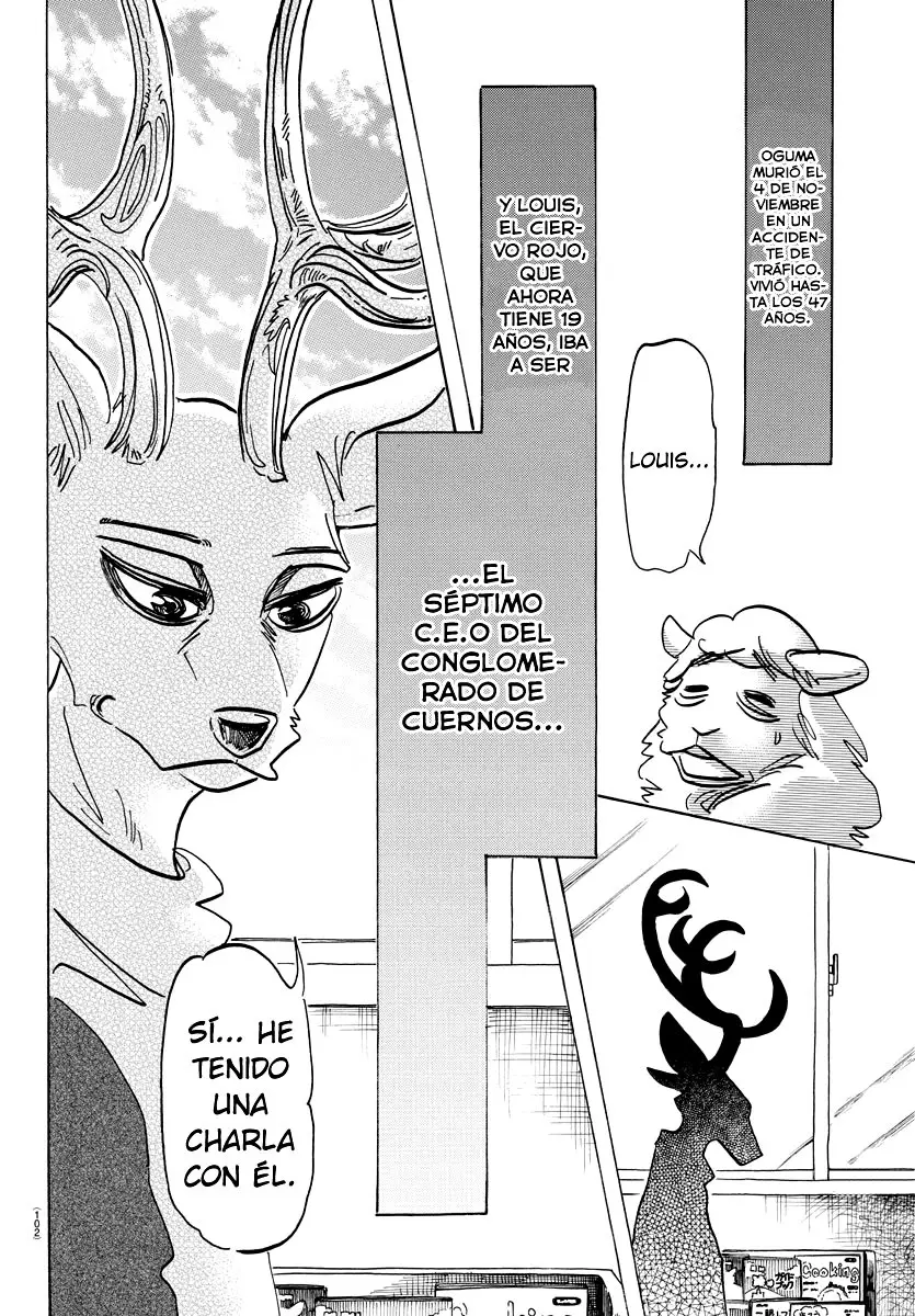Beastars capítulo 165, página 21