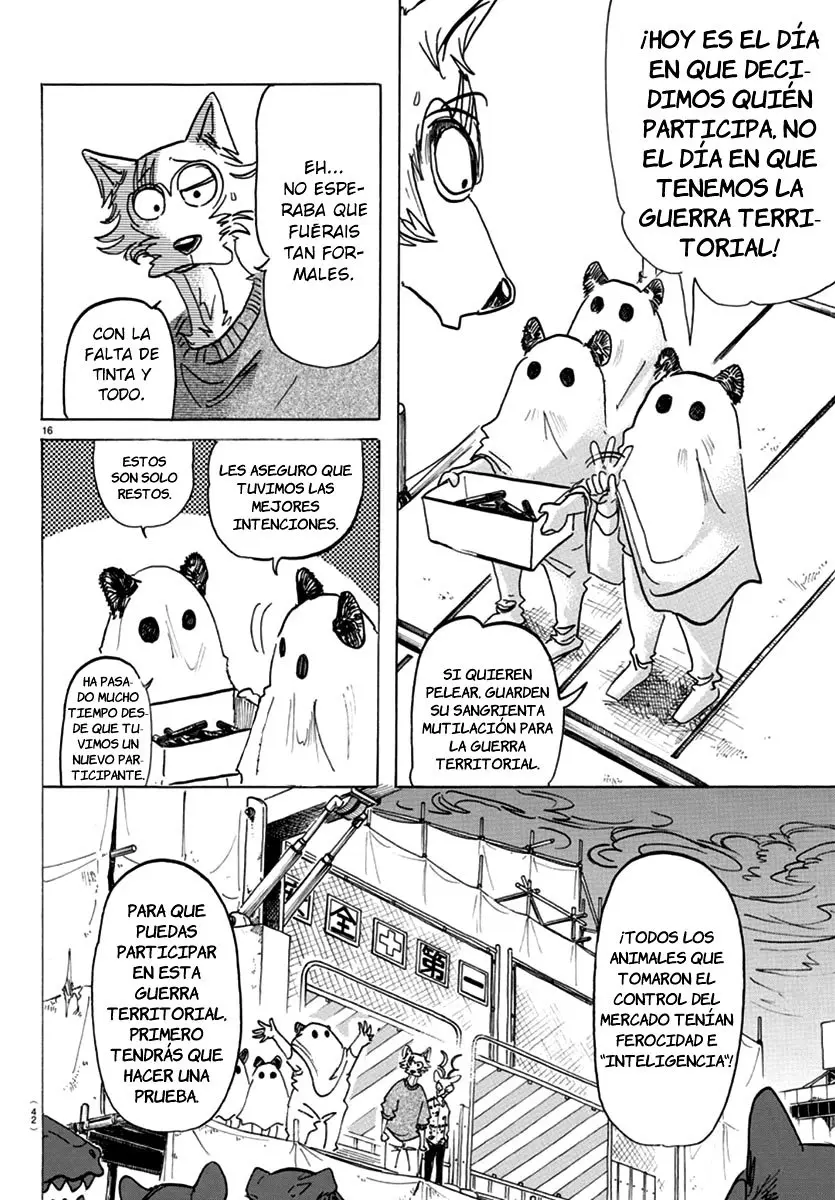 Beastars capítulo 167, página 18