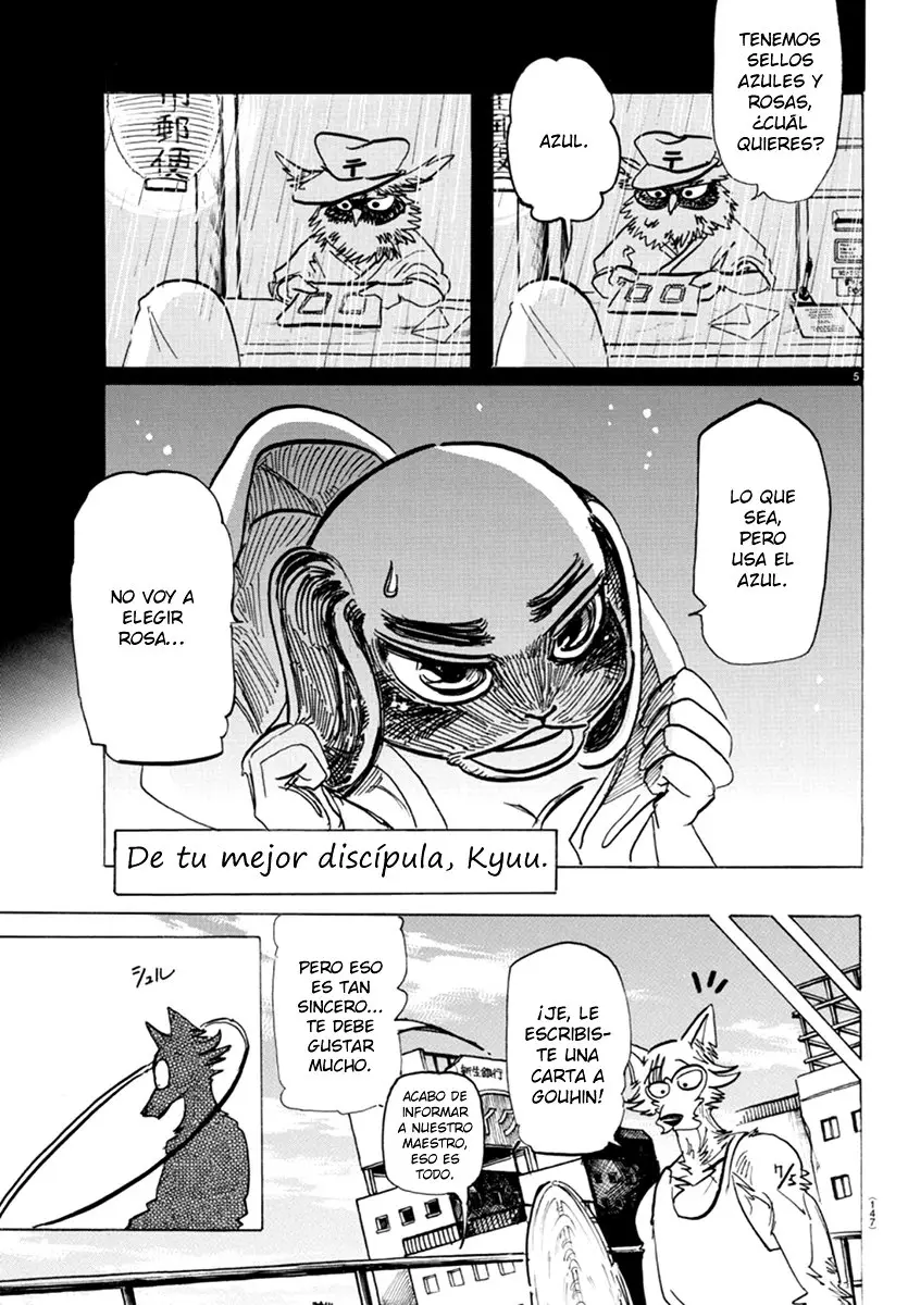 Beastars capítulo 169, página 8